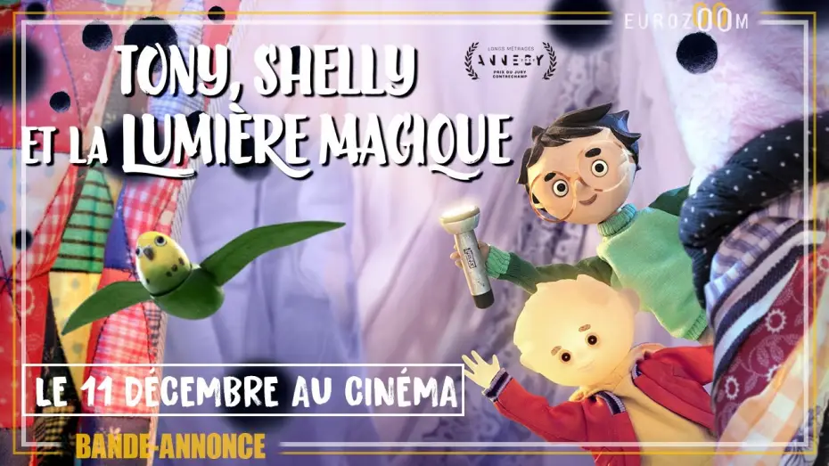 Видео к фильму Tonda, Slávka a kouzelné světlo — Bande annonce - TONY, SHELLY ET LA LUMIÈRE MAGIQUE -  Au cinéma le 11 décembre 2024