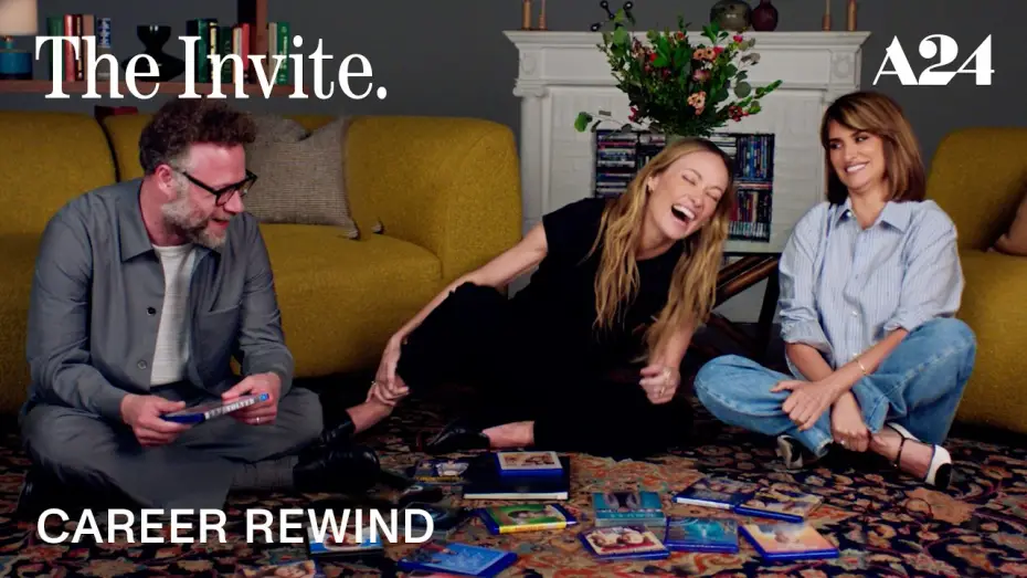 Видео к фильму Приглашение — Career Rewind with Seth Rogen, Olivia Wilde and Penélope Cruz