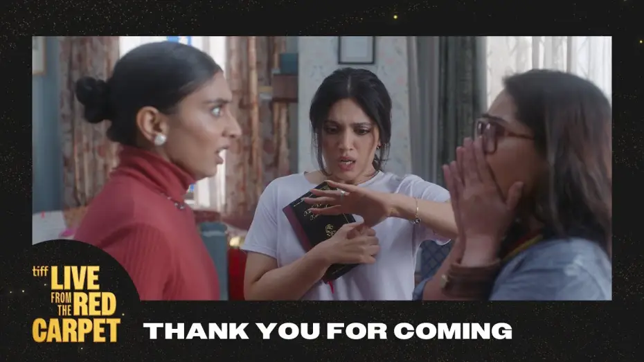 Видео к фильму Thank You For Coming — THANK YOU FOR COMING | TIFF Live From The Red Carpet | Karan Boolani, Bhumi Pednekar, Shehnaz Gill