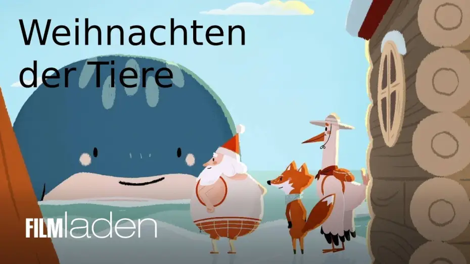 Видео к фильму Новогодние истории зверушек — Weihnachten der Tiere - Trailer