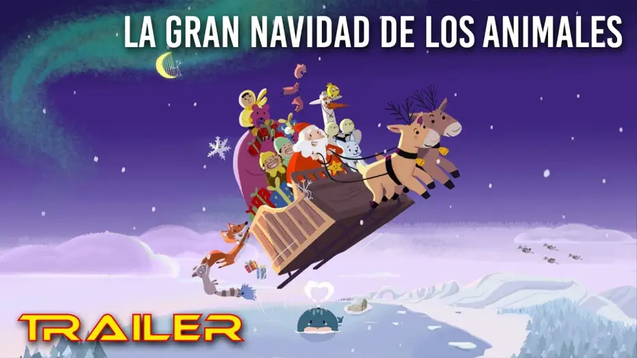Видео к фильму Новогодние истории зверушек — La gran Navidad de los animales - Tráiler español