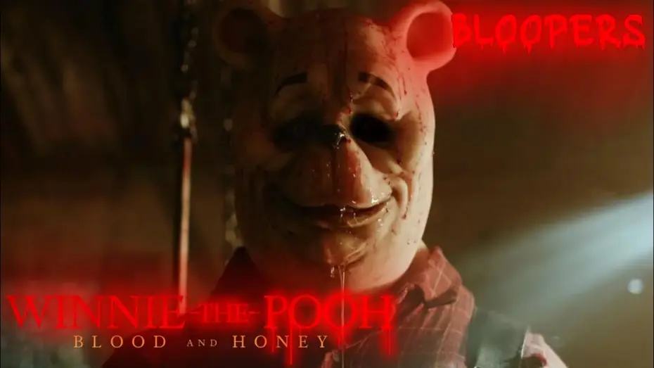 Видео к фильму Винни Пух: Кровь и мёд — winnie the pooh blood and honey bloopers (2023)