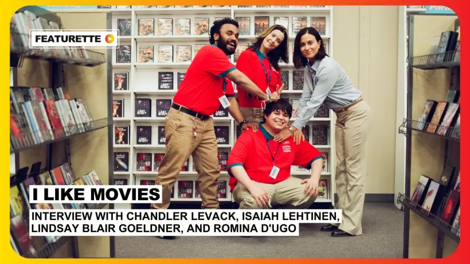 Видео к фильму Без ума от кино — Interview w. Chandler Levack, Isaiah Lehtinen, Lindsay Blair Goeldner & Romina D'Ugo