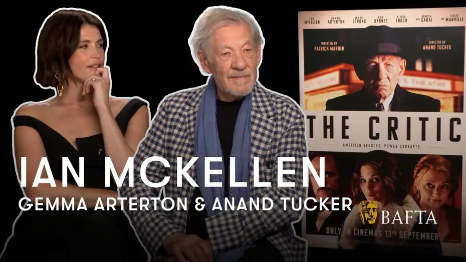 Видео к фильму Критик — Ian McKellen & Gemma Arterton Reveal their Slightly Disastrous First Day on The Critic | BAFTA