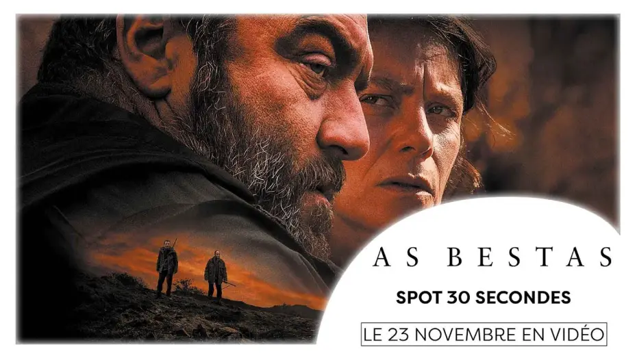 Видео к фильму Хищники | AS BESTAS | Spot 30 secondes (Sorogoyen, Marina Fo&iuml;s, Denis M&eacute;nochet)