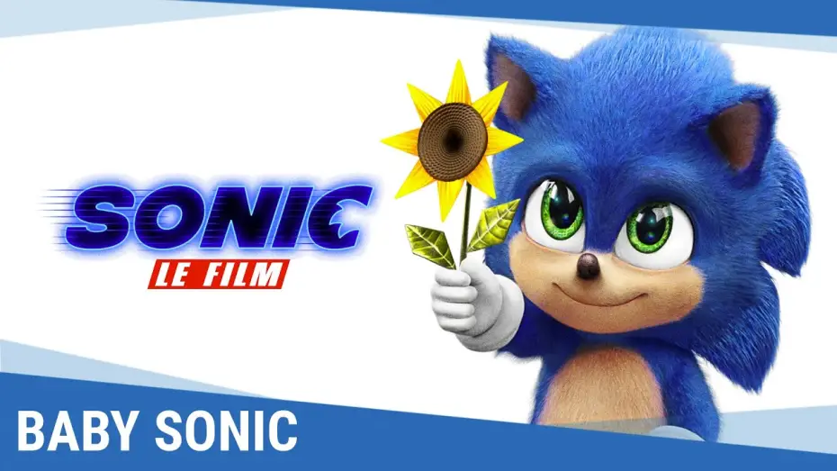 Видео к фильму Соник в кино | SONIC LE FILM &ndash; Extrait : "D&eacute;couvrez b&eacute;b&eacute; Sonic" [VF]
