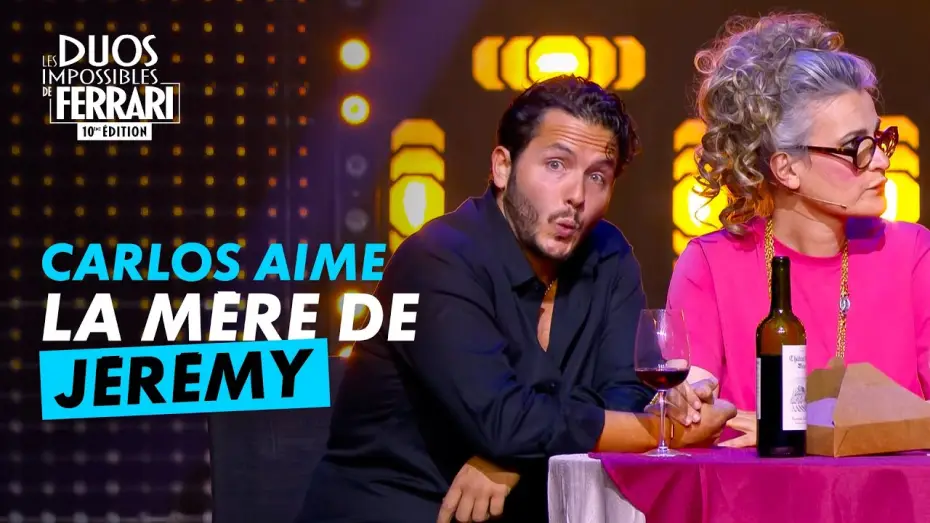 Видео к фильму Les duos impossibles de J&eacute;r&eacute;my Ferrari : 10&egrave;me &eacute;dition | Carlos aime la m&egrave;re de J&eacute;r&eacute;my l Les Duos Impossibles 10&egrave;me &eacute;dition