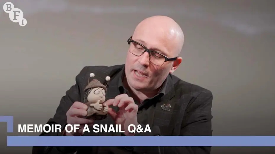 Видео к фильму Мемуары улитки | Memoir of a Snail writer-director Adam Elliot | BFI Q&A