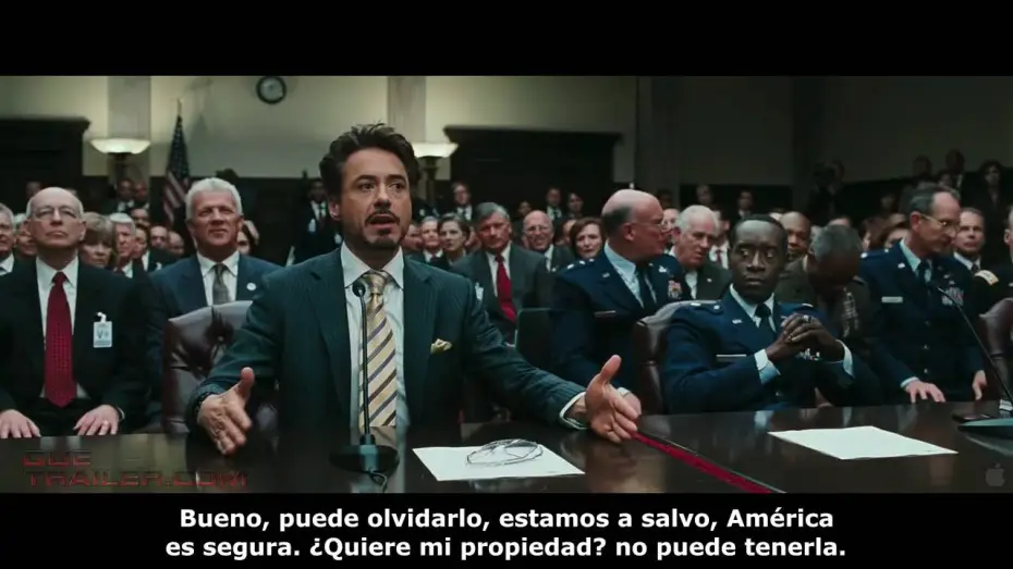Видео к фильму Железный человек 2 | Iron Man 2 - Trailer oficial HD 720p en Ingles subtitulado en Espa&ntilde;ol
