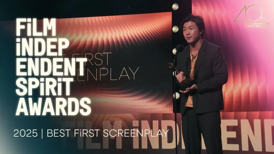 Видео к фильму Младший брат | SEAN WANG wins BEST FIRST SCREENPLAY at the 2025 Film Independent Spirit Awards