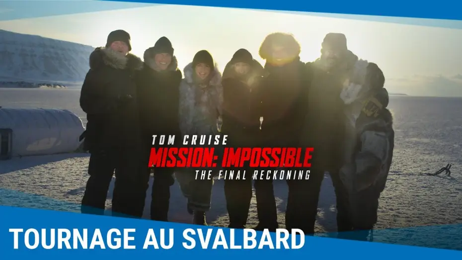 Видео к фильму Миссия: невыполнима. Смертельная расплата, часть 2 | Mission: Impossible - The Final Reckoning - Tournage au Svalbard
