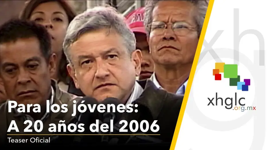 Видео к фильму Para los j&oacute;venes: a 20 a&ntilde;os del 2006 | Para Los J&oacute;venes: A 20 a&ntilde;os del 2006 (Teaser Oficial)