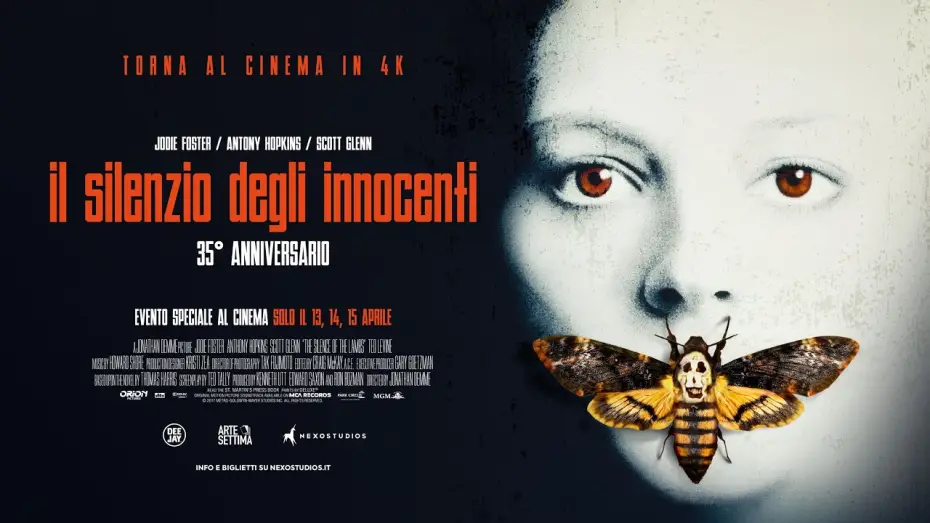 Видео к фильму Молчание ягнят | IL SILENZIO DEGLI INNOCENTI - Al cinema il 13, 14, 15 aprile - TRAILER