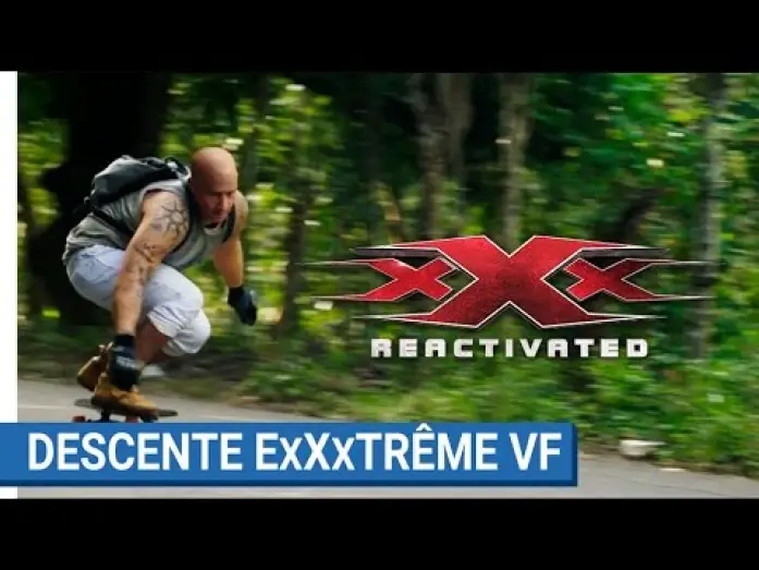 Видео к фильму Три икса: Мировое господство | Extrait : xXx REACTIVATED - Vin Diesel en longboard : descente exXxtr&ecirc;me (VF)