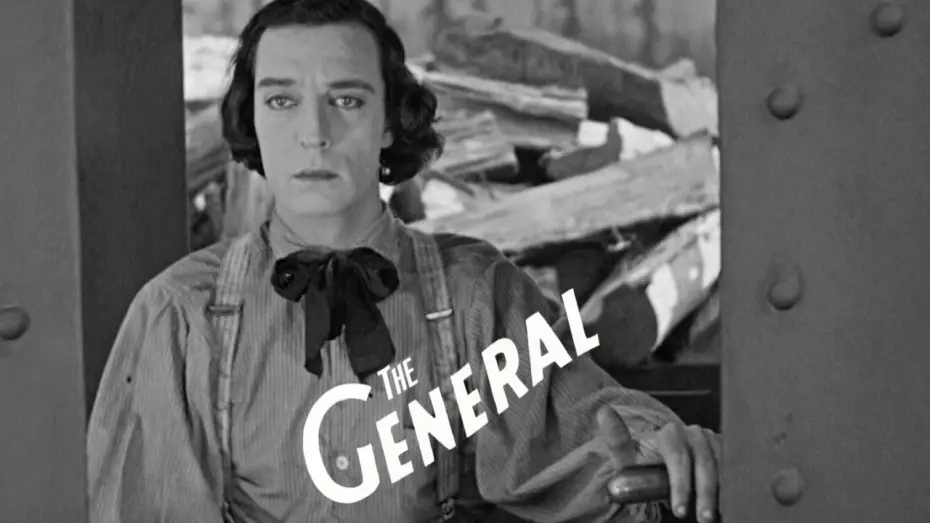 Видео к фильму Паровоз Генерал | Buster Keaton Clears the Tracks &ndash; Iconic Train Scene