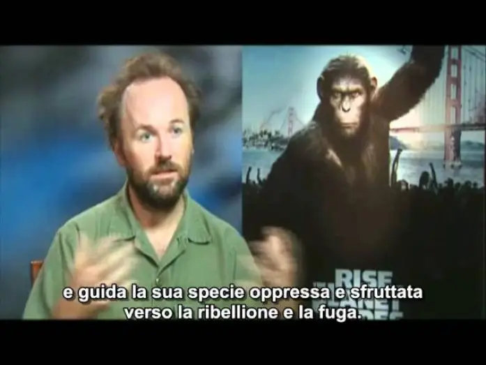 Видео к фильму Восстание Планеты обезьян | L'alba del pianeta delle Scimmie videointervista Rupert Wyatt