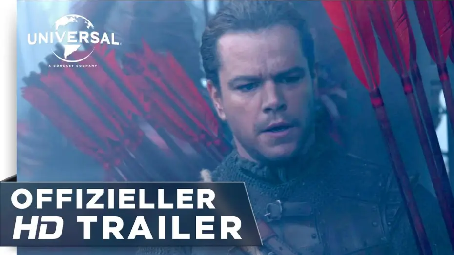 Видео к фильму Великая стена | The Great Wall - Trailer german/deutsch HD