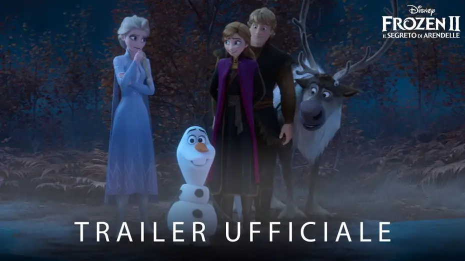 Видео к фильму Холодное сердце 2 | Frozen 2 - Il Segreto di Arendelle | Trailer Ufficiale Italiano - dal 27 Novembre al cinema
