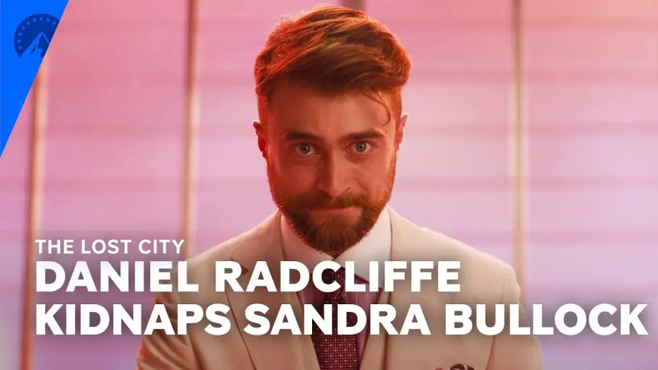 Видео к фильму Затерянный город | Daniel Radcliffe Kidnaps Sandra Bullock