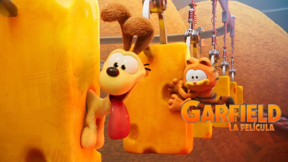 Видео к фильму Гарфилд в кино | &iquest;Tienes hambre? Devora una nueva aventura con Garfield