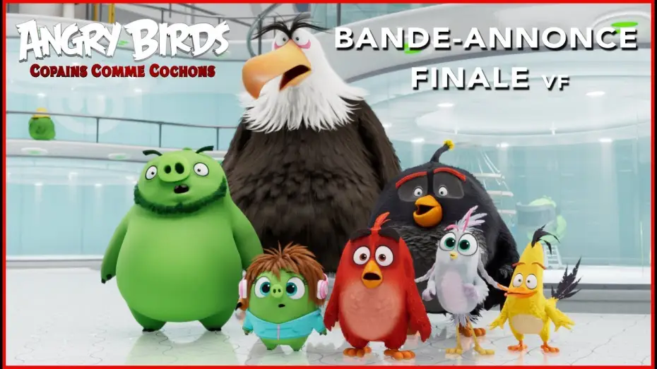 Видео к фильму Angry Birds 2 в кино | Angry Birds : Copains comme Cochons - Bande Annonce #2 [VF]