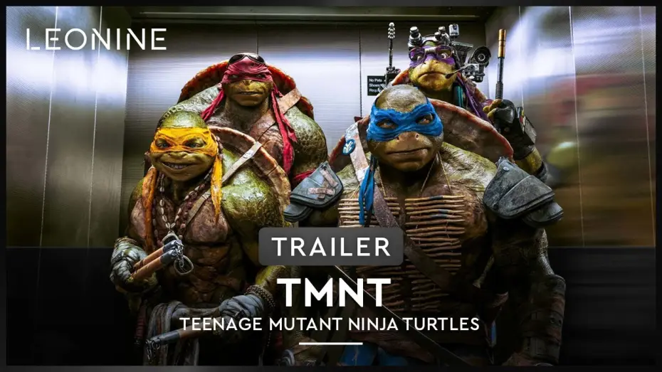 Видео к фильму Черепашки-ниндзя | TMNT - Teenage Mutant Ninja Turtles - Trailer (deutsch/german)