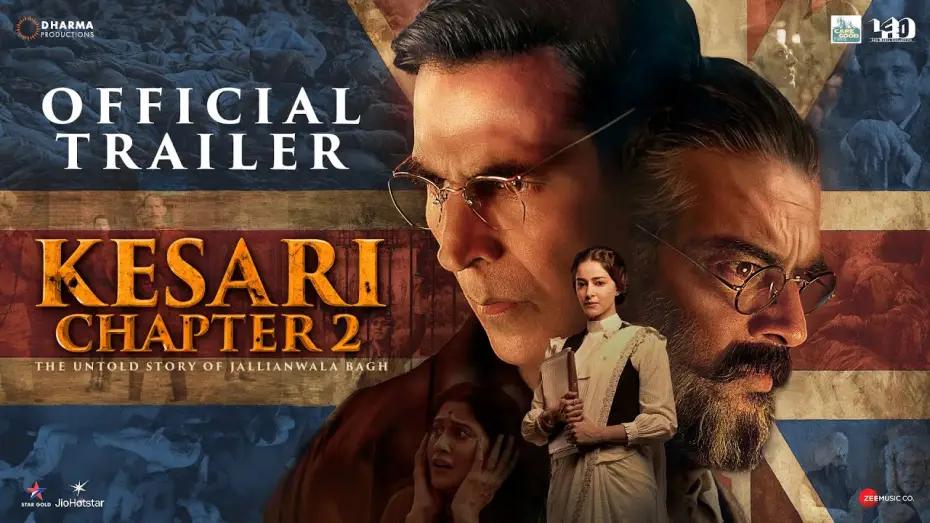 Видео к фильму केसरी चैप्टर 2: जलियांवाला बाग की अनकही कहानी | KESARI CHAPTER 2 - OFFICIAL TRAILER | Akshay Kumar | R. Madhavan | Ananya | Karan S Tyagi | 18 April