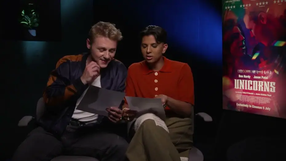 Видео к фильму Unicorns | Ben Hardy & Jason Patel read Letterboxd reviews for 'Unicorns'