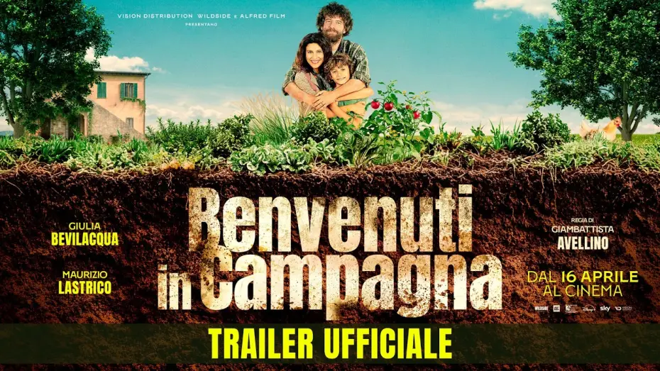 Видео к фильму Benvenuti in campagna | Benvenuti in Campagna -Trailer ufficiale