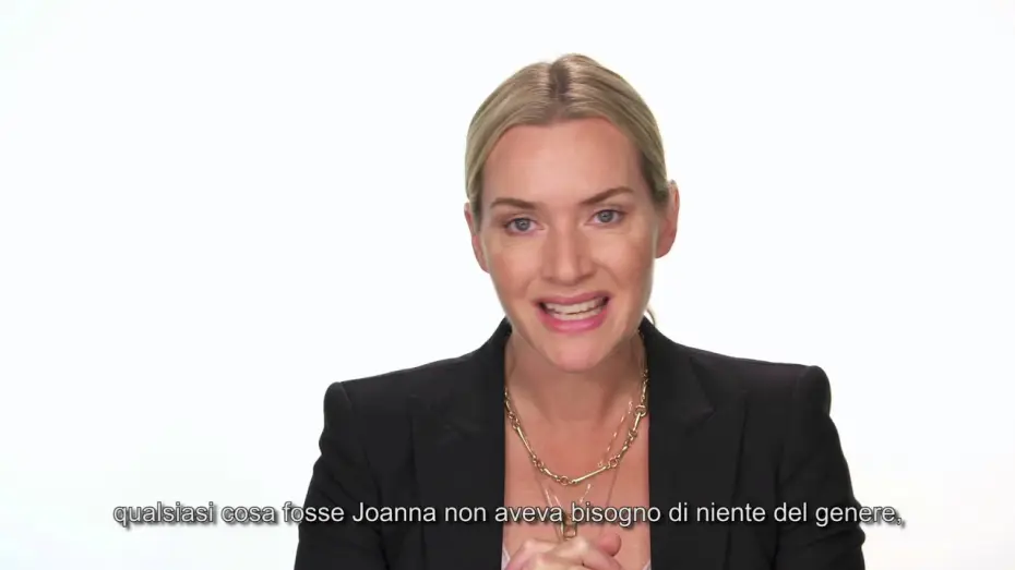 Видео к фильму Стив Джобс | STEVE JOBS di Danny Boyle - Intervista a Kate Winslet (sottotitoli in italiano)