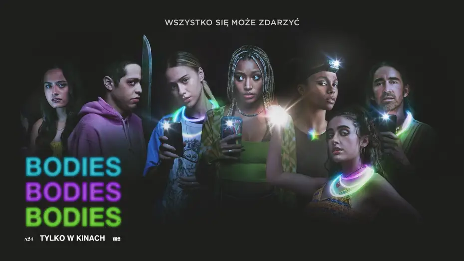Видео к фильму Тела, тела, тела | &bdquo;Bodies Bodies Bodies&rdquo;; oficjalny zwiastun PL; JUŻ W KINACH!