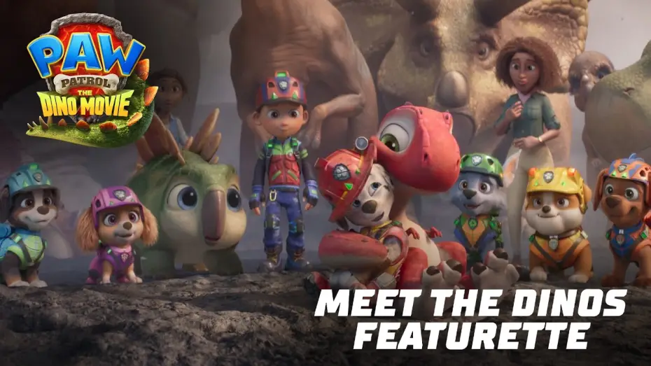 Видео к фильму PAW Patrol: The Dino Movie | Meet the Dinos Featurette