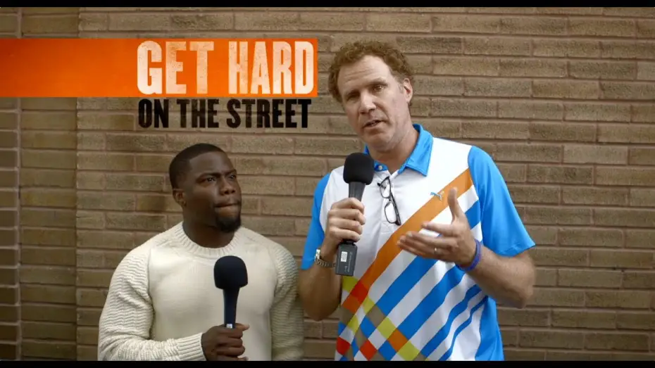 Видео к фильму Крепись! — Get Hard - Will Ferrell And Kevin Hart Hit The Streets At SXSW [HD]