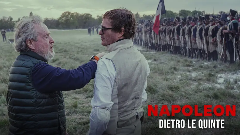 Видео к фильму Наполеон | Dietro Le Quinte con Ridley Scott