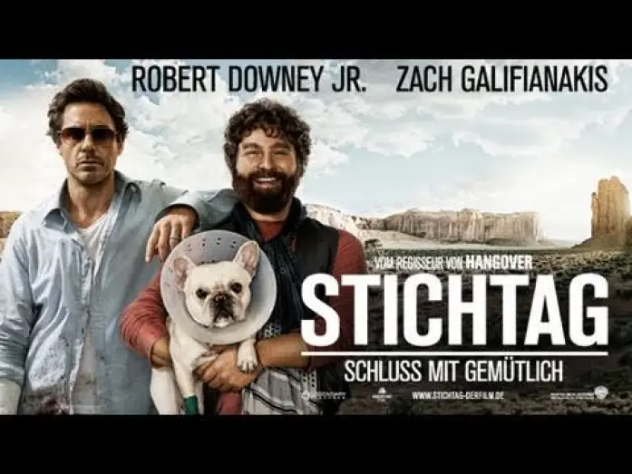 Видео к фильму Впритык | STICHTAG (Due Date) - offizieller Haupt Trailer deutsch  german HD
