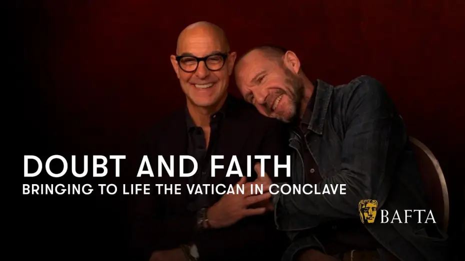 Видео к фильму Конклав | Ralph Fiennes, Stanley Tucci & Isabella Rossellini bonded over Italian Food filming Conclave | BAFTA