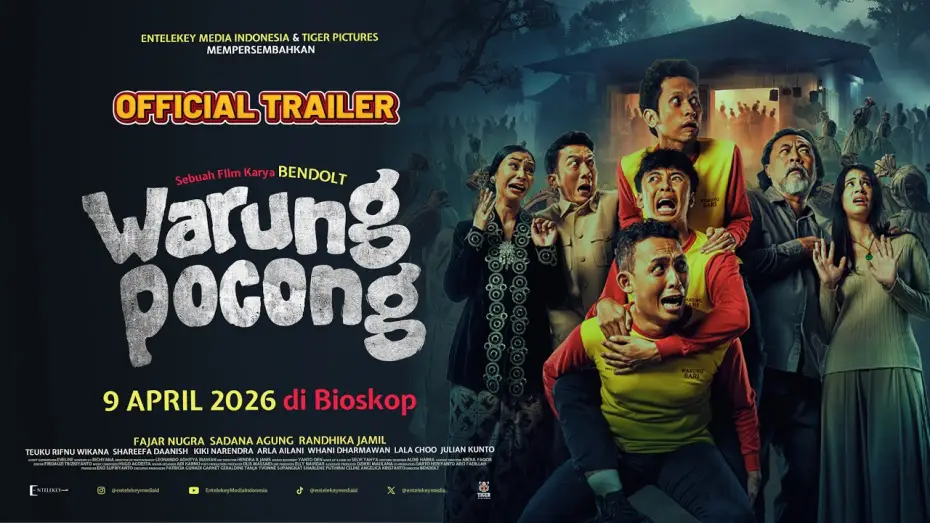 Видео к фильму Warung Pocong | WARUNG POCONG - Official Trailer - Tayang 9 April 2026 Di Bioskop