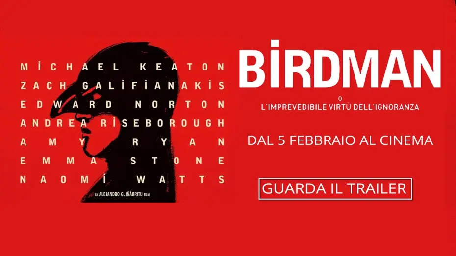 Видео к фильму Бёрдмэн | Birdman - O L'imprevedibile virt&ugrave; dell'ignoranza | Trailer Ufficiale #3 [HD] | 20th Century Fox