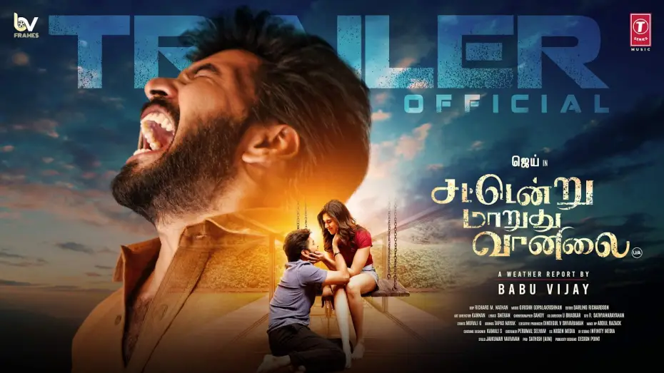 Видео к фильму சட்டென்று மாறுது வானிலை | Sattendru Maarudhu Vaanilai - Trailer | Jai | Yogi Babu | Babu Vijay | Meenakshi G | Girishh G
