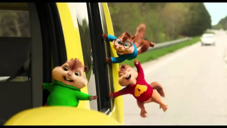 Видео к фильму Элвин и бурундуки: Грандиозное бурундуключение | Alvin y las ardillas: Fiesta sobre ruedas - Trailer espa&ntilde;ol (HD)