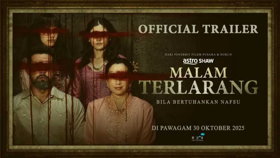 Видео к фильму Malam Terlarang | MALAM TERLARANG - OFFICIAL TRAILER | 30 OKTOBER 2025
