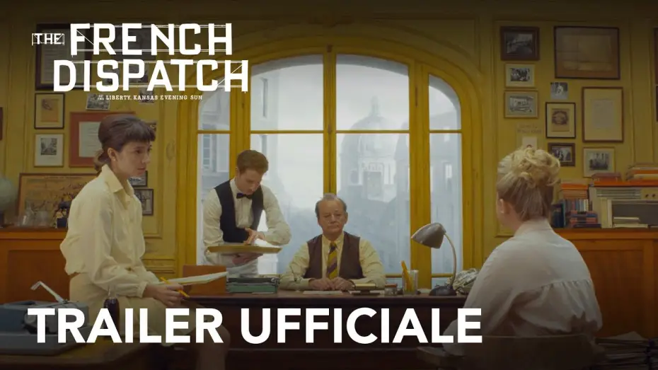 Видео к фильму Французский вестник. Приложение к газете &laquo;Либерти. Канзас ивнинг сан&raquo; | The French Dispatch | Trailer Ufficiale