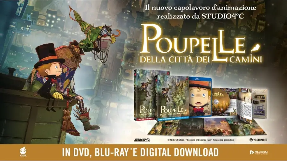 Видео к фильму Пупелль из города дымоходов | Poupelle della Citt&agrave; dei Camini - Disponibile in home video