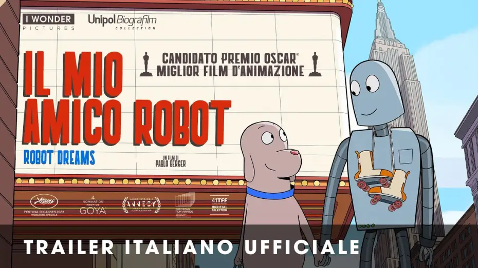 Видео к фильму Мечты робота | IL MIO AMICO ROBOT | Trailer italiano ufficiale HD