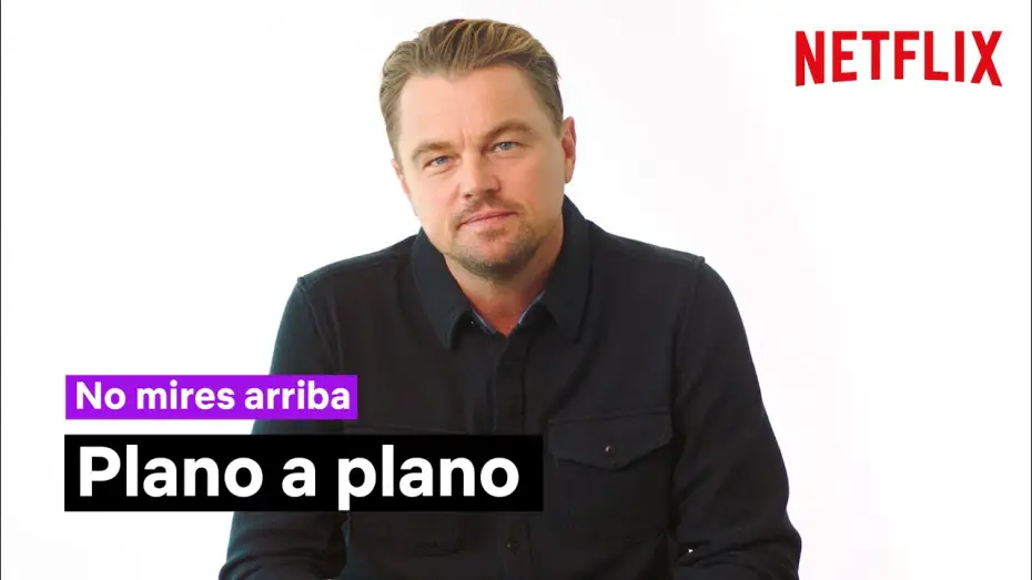 Видео к фильму Не смотрите наверх | Plano a plano con Leonardo DiCaprio y Jennifer Lawrence [Subtitulado]