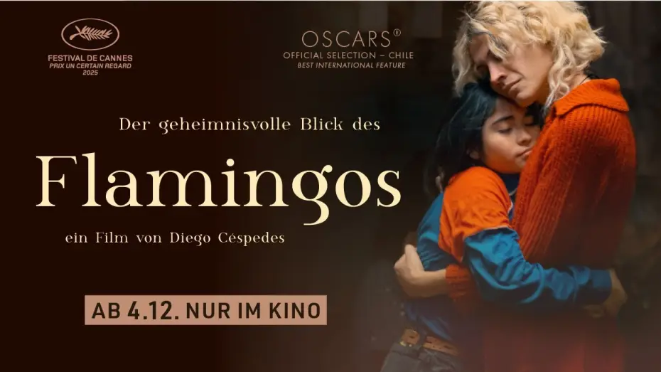Видео к фильму La misteriosa mirada del flamenco | DER GEHEIMNISVOLLE BLICK DES FLAMINGOS | Trailer | ab 4.12 2026 im Kino