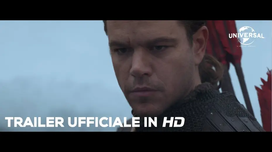 Видео к фильму Великая стена | THE GREAT WALL di Zhang Yimou con Matt Damon - Trailer italiano ufficiale
