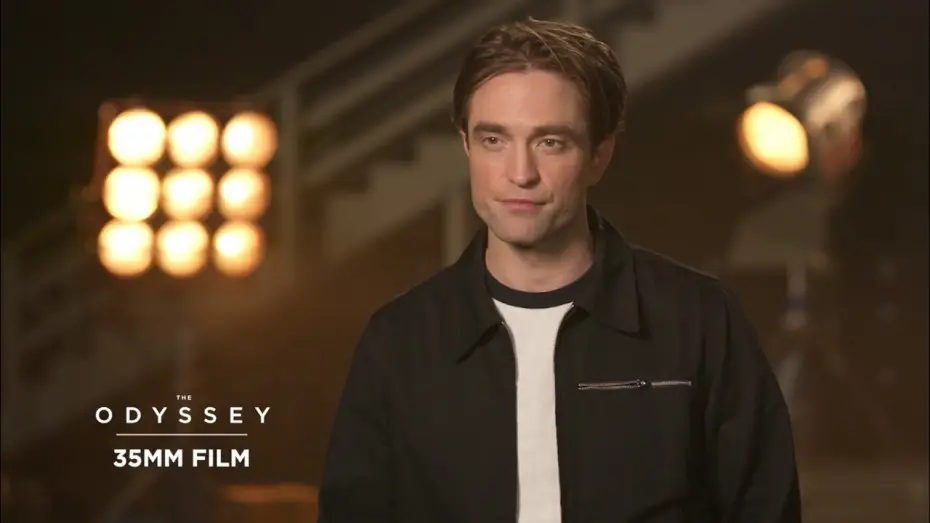 Видео к фильму Одиссея | Robert Pattinson on 35MM