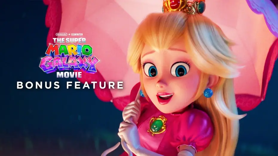 Видео к фильму Супер Марио: Галактическое кино | Peach's New Adventure - Bonus Feature