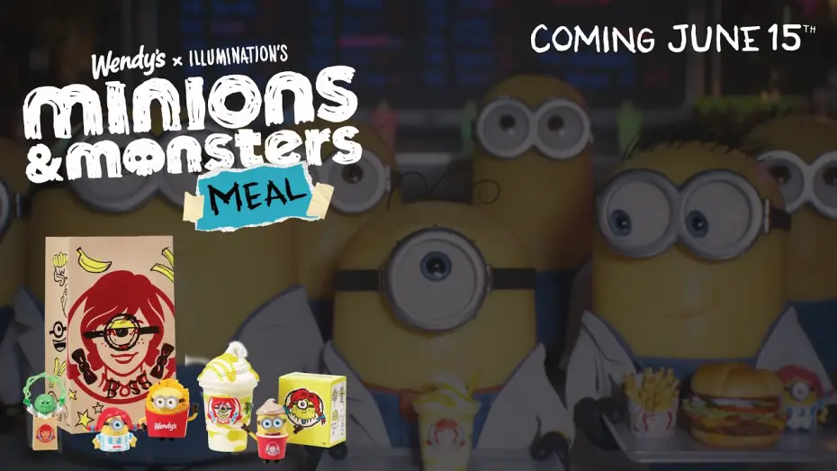 Видео к фильму Миньоны и монстры | The Minions are coming to Wendy&rsquo;s